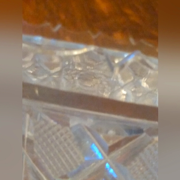 Vintage American Brilliant Cut Glass Bowl {Crafter Alert} - Picture 5 of 9